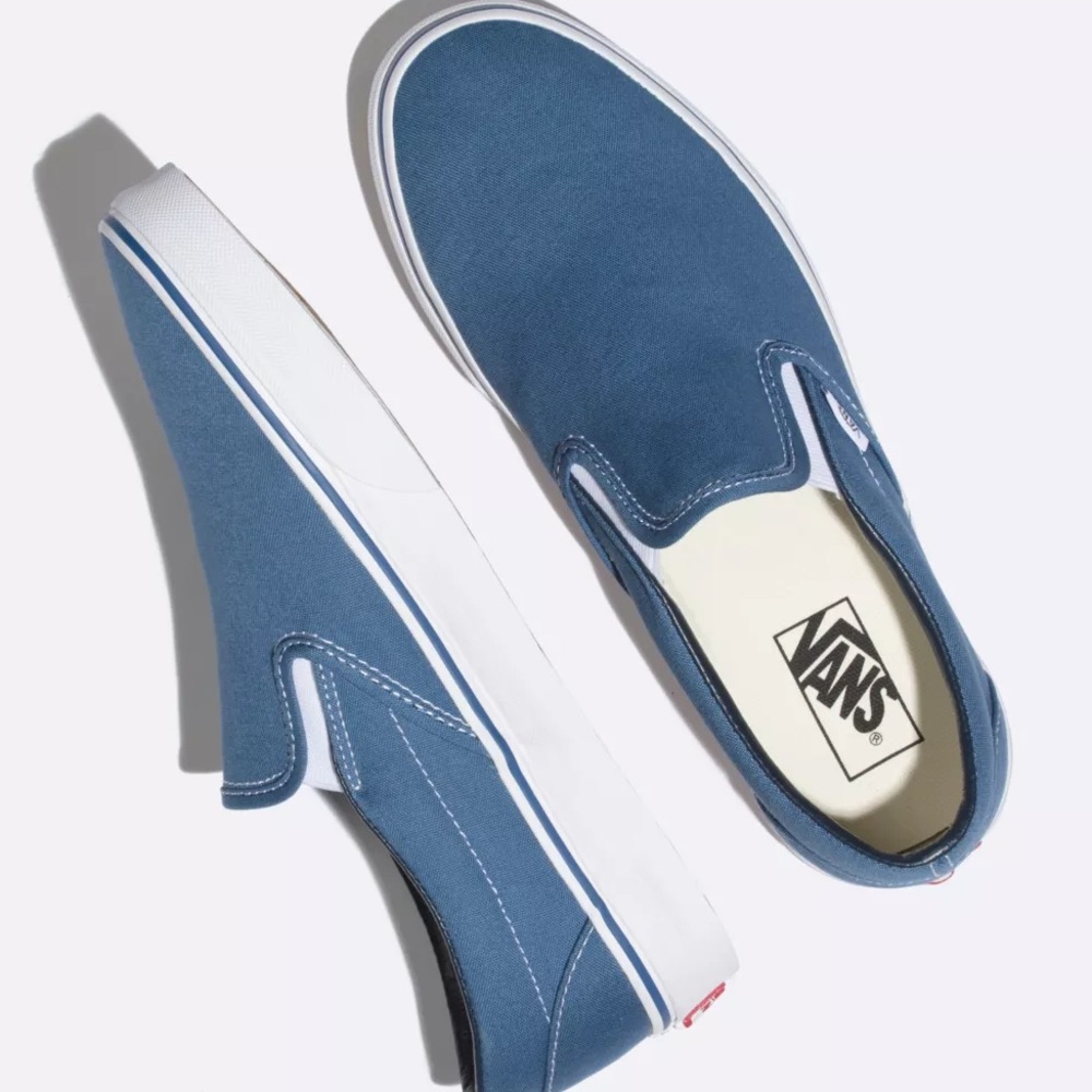 VANS Classic Blue Slip-Ons